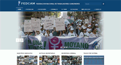 Desktop Screenshot of fedcam.org.ar