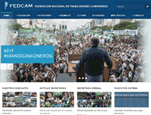 Tablet Screenshot of fedcam.org.ar